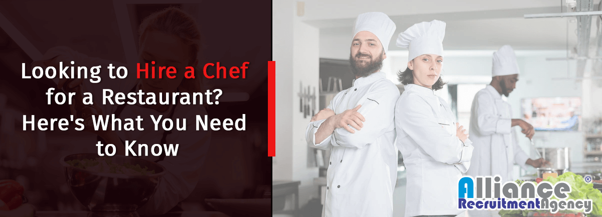 Looking To Hire a Chef For a Restaurant